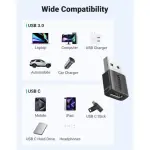 UGREEN USB-C أنثى إلى USB-A ذكر محول طقم 3-عبوة