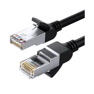 عرض UGREEN Cat 6 U/UTP Pure Copper Ethernet Flat Cable 2m (Black)