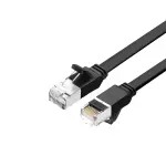 UGREEN Cat 6 U/UTP نحاس نقي إيثرنت كابل مسطح 3m (أسود)
