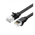 UGREEN Cat 6 U/UTP نحاس نقي إيثرنت كابل مسطح 5m (أسود)