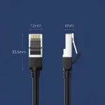 UGREEN Cat 6 U/UTP نحاس نقي كابل إيثرنت 5m (أسود)