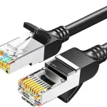 UGREEN Cat 6 U/UTP نحاس نقي كابل إيثرنت 5m (أسود)