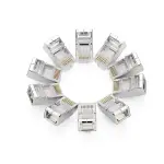 UGREEN Cat 6 رأس كريستال محمي 50 عبوة