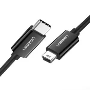 UGREEN USB -C 2.0 ذكر إلى Mini USB 5Pin ذكر كابل 1M