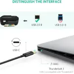 UGREEN USB-C إلى USB-B 2.0 Printer كابل 2m (أسود)