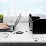 UGREEN USB-C إلى USB-B 2.0 Printer كابل 2m (أسود)
