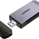 UGREEN USB-A 3.0 إلى TF/SD/CF/MS متعدد الوظائف قارئ بطاقات Multi-Read