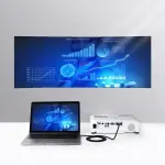 UGREEN USB-C إلى HDMI كابل ذكر إلى ذكر ألمنيوم Shell 1.5m (رمادي أسود)