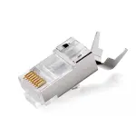 UGREEN Cat 7 رأس معياري محمي مطلي بالذهب 50U 10 قطعة