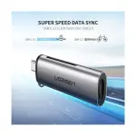 UGREEN USB-C3.0 قارئ بطاقات(TF+SD)