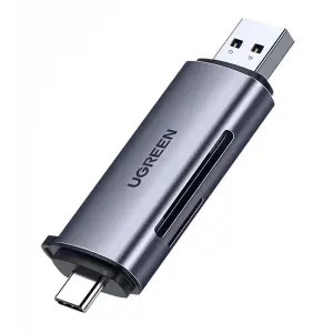 UGREEN USB-C/USB-A قارئ بطاقات
