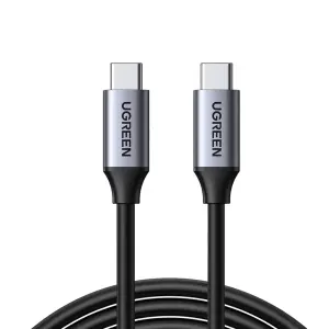 عرض UGREEN USB 3.1 Type C Male to Type C Male Cable Nickel… (Gray)