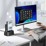 UGREEN USB 3.0 إلى SATA Dual-Bay Hard Drive Duplicator/Cloner EU