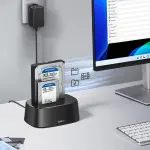UGREEN USB 3.0 إلى SATA Dual-Bay Hard Drive Duplicator/Cloner EU