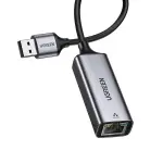 UGREEN USB إلى RJ45 محول إيثرنت غلاف ألمنيوم (رمادي فضائي)