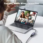 UGREEN USB إلى RJ45 محول إيثرنت غلاف ألمنيوم (رمادي فضائي)