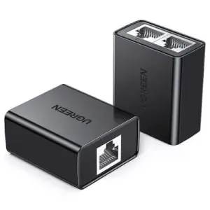 UGREEN RJ45 Splitter Adapter 2 Pack (Black)