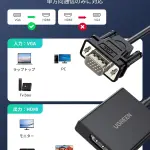 UGREEN VGA إلى HDMI محول
