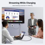 UGREEN USB-C إلى HDMI محول مع PD(100W)