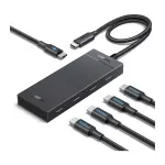 UGREEN 5-دخل-1 موزع USB-C USB-C إلى 4xUSB-C 3.2 موزع مع PD