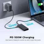 UGREEN 5-دخل-1 موزع USB-C USB-C إلى 4xUSB-C 3.2 موزع مع PD