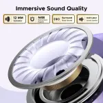 UGREEN HiTune S3 سماعات أذن لاسلكية بالكامل بنفسجي