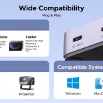 UGREEN USB-C Switch 2 In 1 Out