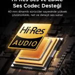UGREEN Studio Pro سماعات رأس هجينة بخاصية إلغاء الضوضاء النشط أسود