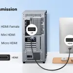 UGREEN DP Male to HDMI Female 4K Adapter 2pcs