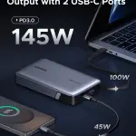 UGREEN 20000mAh PD 145W Power Bank With Built in Cable