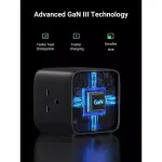 UGREEN DigiNest مكعب مشترك كهرباء (3 AC مقابس + 65W 2A2C) أوروبي أسود