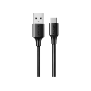 عرض UGREEN USB 2.0 إلى USB-C كابل بيانات أسود 1M