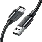 UGREEN Micro USB ذكر إلى USB 2.0 A ذكر كابل 2M أسود
