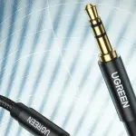 UGREEN 3.5mm ذكر إلى ذكر كابل بزاوية 1.5M