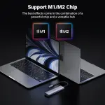 UGREEN USB-C إلى 2*USB 3.0 A + HDMI 4K@60Hz max + SD/TF + PD محول مع PD Charging