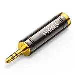 UGREEN 3.5mm ذكر إلى 6.35mm أنثى محول 1pcs