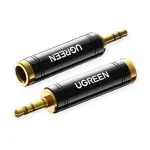 UGREEN 3.5mm ذكر إلى 6.35mm أنثى محول 1pcs