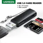 UGREEN USB3.0 TF/SD قارئ بطاقات Simultaneous Use