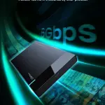 UGREEN USB 3.1 2.5" حاوية قرص صلب 6G مع USB-A إلى USB-C كابل + USB-C إلى USB-C كابل