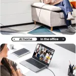 UGREEN USB-C 2.0 ذكر إلى USB-C 2.0 ذكر 3A كابل بيانات 60W أسود 3M