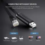 UGREEN USB إلى RJ45 Console كابل 3m