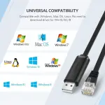 UGREEN USB إلى RJ45 Console كابل 3m