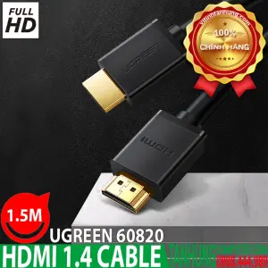 UGREEN HDMI Cable 1.5m 4K@60Hz HDMI 2.0 (Black)