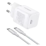 UGREEN 30W شاحن USB-C GaN سريع طقم أبيض أوروبي