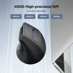 UGREEN لاسلكي عمودي ماوس