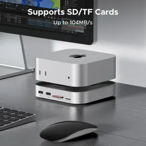 UGREEN USB-C إلى 3*USB-A3.2+2*USB-A3.0+2*USB-C3.2+SD&TF+M.2Nvme+USB-C(5V)