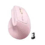 UGREEN Wireless Vertical Mouse Pink 2.4Ghz&BT