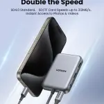 UGREEN USB-C إلى HDMI+USB-A 3.2*2 10G+USB-C 3.2 10G+SD