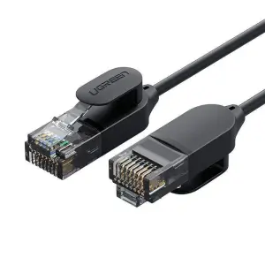 UGREEN CAT 6A Pure Copper Ethernet Cable OD2.8 0.5m (Black)