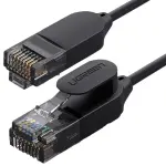 UGREEN CAT 6A نحاس نقي كابل إيثرنت OD2.8 1m (أسود)